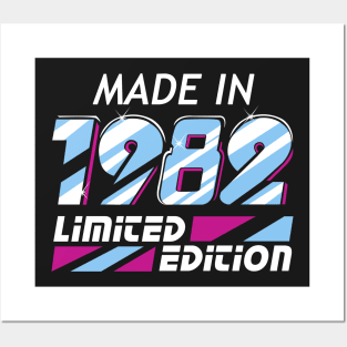 Made in 1982 All Original Parts Posters and Art